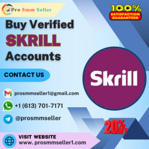 Buy Verified Skrill Accounts