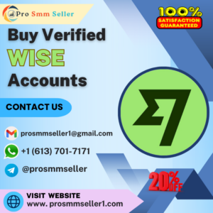 Buy Verified Wise Accounts