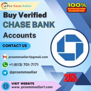  Buy verified Chase Bank Accounts
