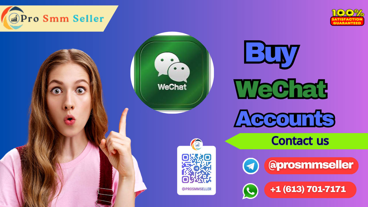 Buy Verified Wechat Accounts 