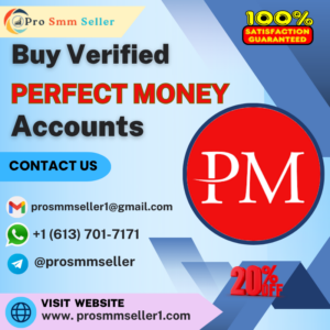 Buy Verified Perfect Money Accounts