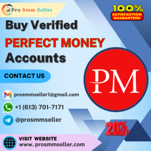 Buy Verified Perfect Money Accounts